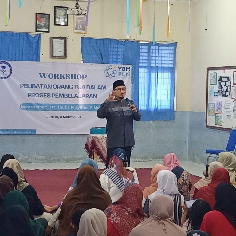 Pertemuan Orang Tua Bersama Melakukan Refleksi Diri Untuk Mempersiapkan Hati Menyambut Ramadhan 1445 H
